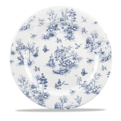 Churchill Super Vitrified Toile Prague Teller Flach 30,5cm für Gastronomie und Catering