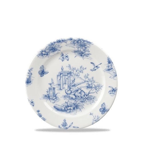 Churchill Super Vitrified Toile Prague Teller Flach 17cm für Gastronomie und Catering