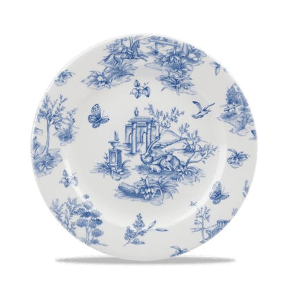 Churchill Super Vitrified Toile Prague flacher Teller für Gastronomie