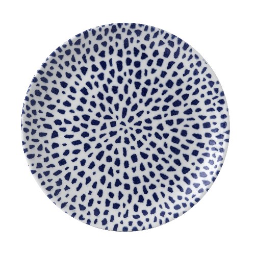 Dudson Terrazzo Blue Teller Flach Coup 28,8cm für Gastronomie