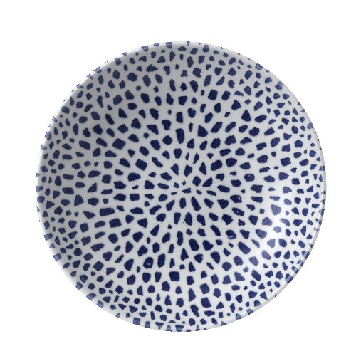 Dudson Terrazzo Blue Teller für die Präsentation von Speisen in der Gastronomie