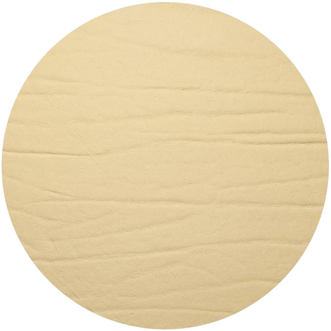 Fortessa DUMBO GOLD Untersetzer - 10cm Durchmesser aus recyceltem Leder für Gastronomie