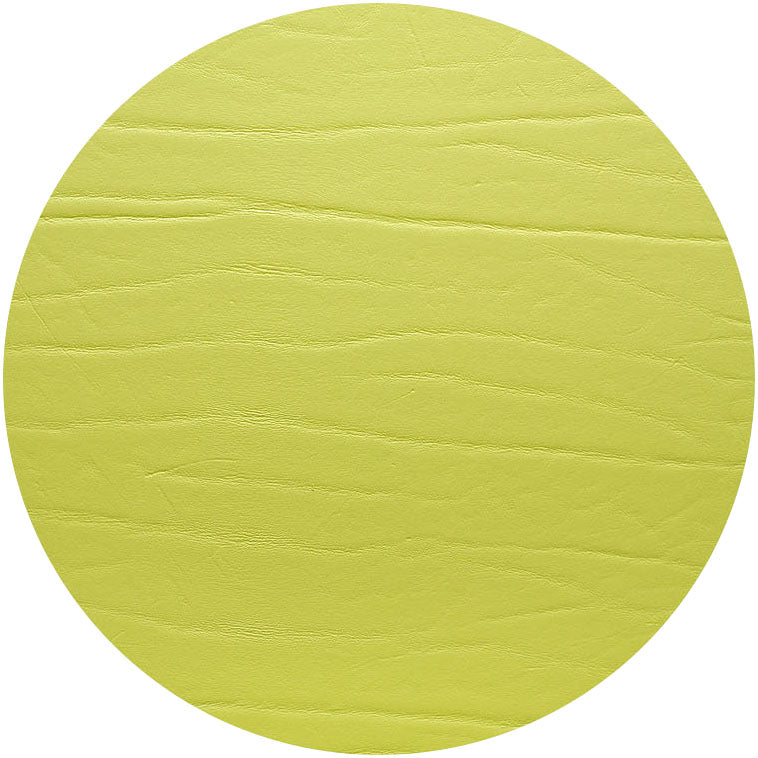 Fortessa DUMBO LIMETTE Untersetzer - 20cm, aus recyceltem Leder für Gastronomie