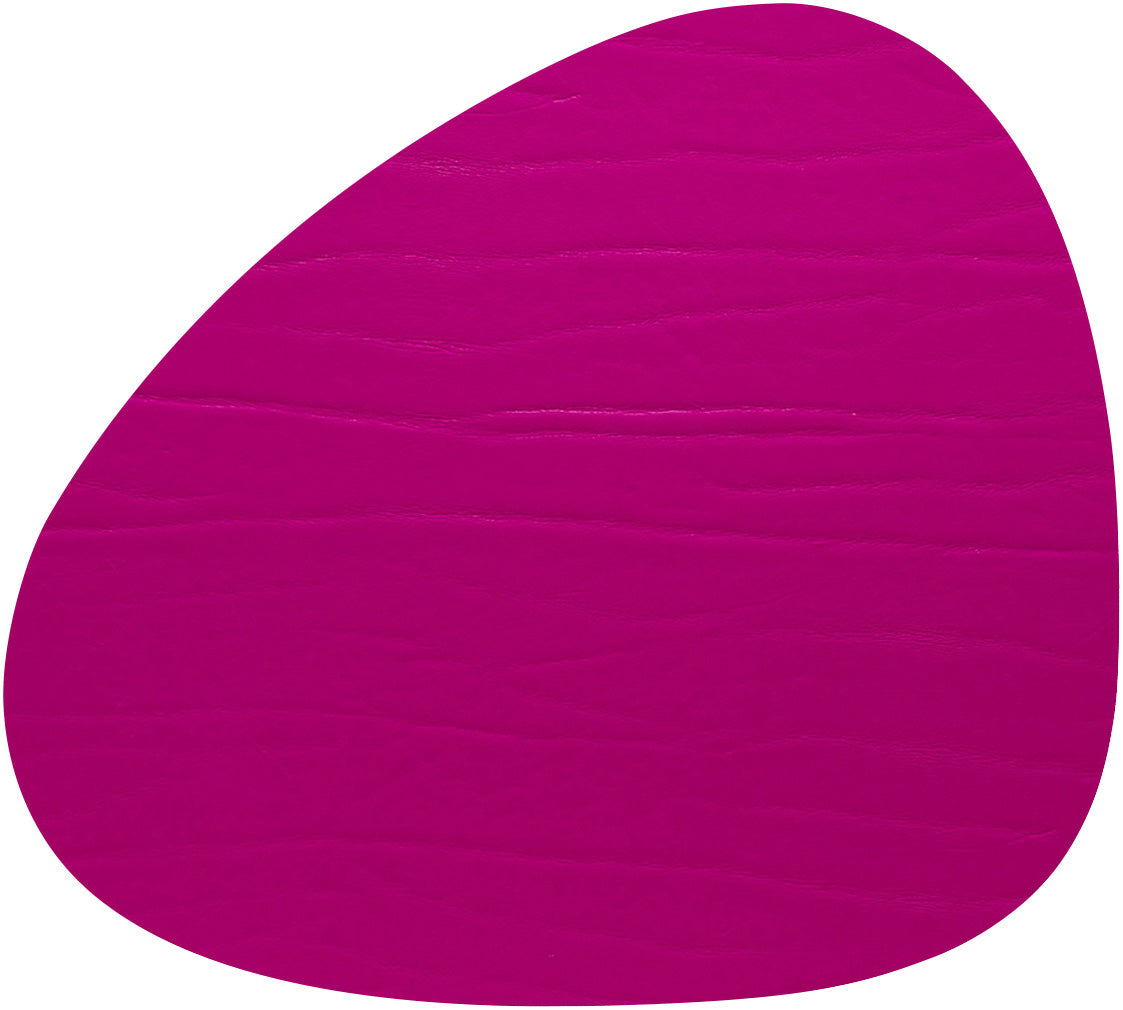 Fortessa DUMBO BEERE Tischset aus recyceltem Leder für Gastronomie, hitzebeständig und elegant.
