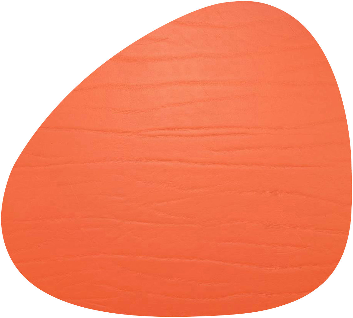 Fortessa DUMBO ORANGE Tischset 37,5x43cm aus recyceltem Leder für Gastronomie