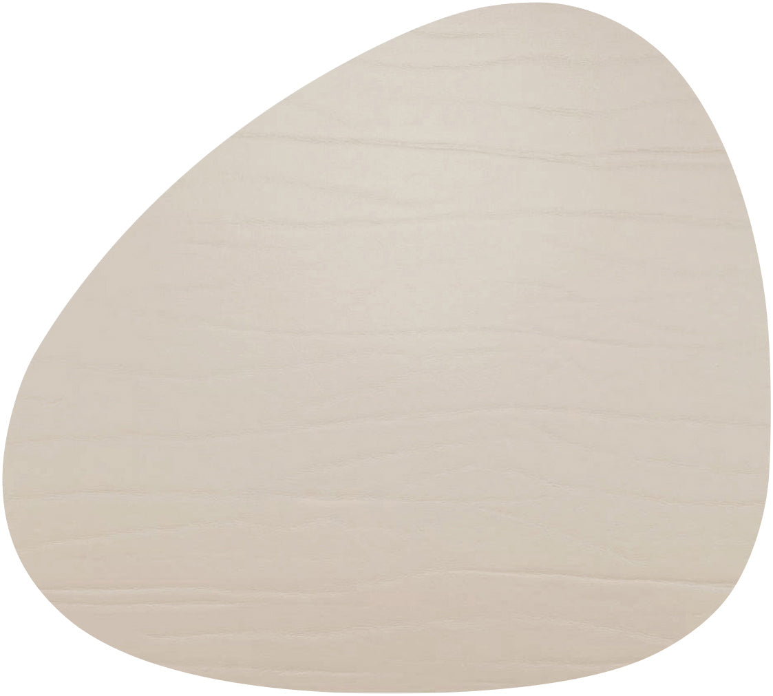 Fortessa DUMBO BEIGE Tischset 37,5x43cm aus recyceltem Leder für Gastronomie
