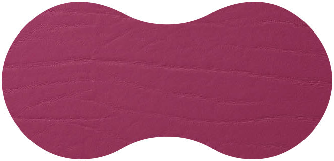 Fortessa DUMBO ROTWEIN Untersetzer 23x11cm für stilvolles Servieren von Getränken und Snacks.