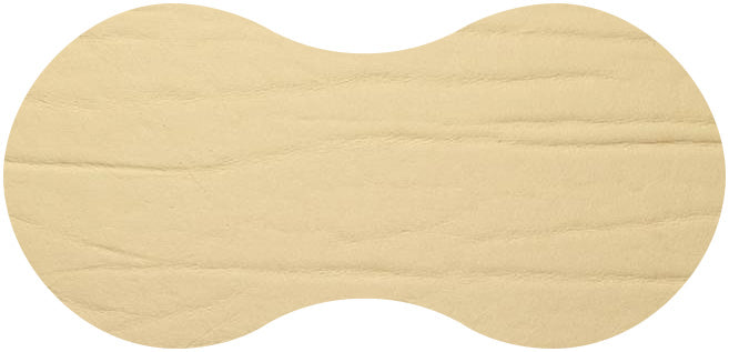 Fortessa DUMBO GOLD Untersetzer - Twin 23x11cm für Gastronomie