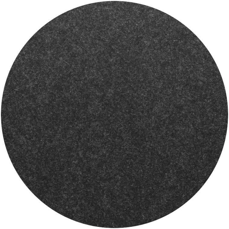 Fortessa FIBERIXX ANTHRA Untersetzer 18cm für Tischdekoration und Gastronomie.