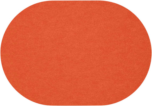 Fortessa FIBERIXX ORANGE Tischset Oval 34x42cm für Gastronomie