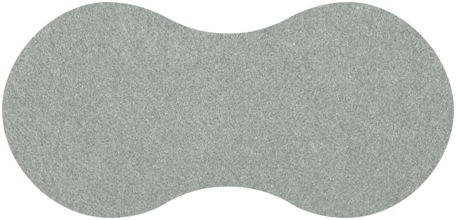 Fortessa FIBERIXX GRAU Untersetzer-Twin 23x11cm für Gastronomie