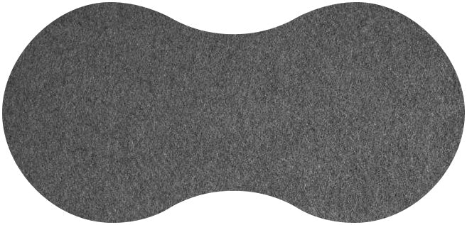 Fortessa FIBERIXX LAKRITZ Untersetzer-Twin 23x11cm für Gastronomie