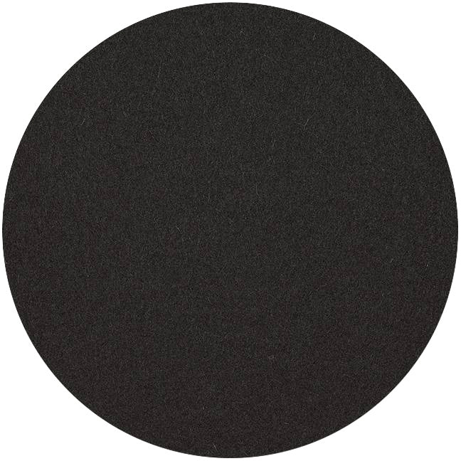Fortessa WOLLFILZ SCHWARZ Untersetzer 10cm für Gastronomie