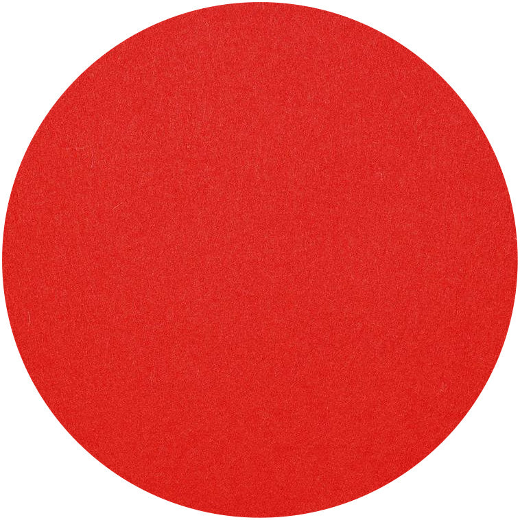 Fortessa Placemats WOLLFILZ FIRE Untersetzer - Scheibe 20cm für Gastronomie