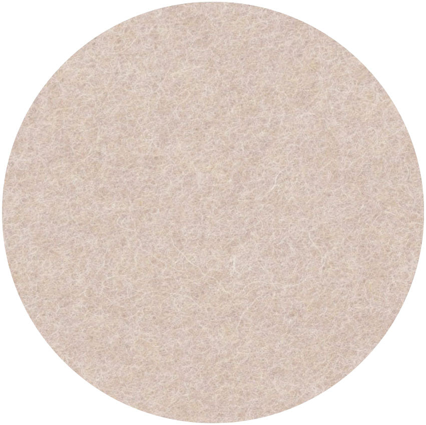 Fortessa Placemats WOLLFILZ SAND Tischset - Scheibe 33cm für Gastronomie