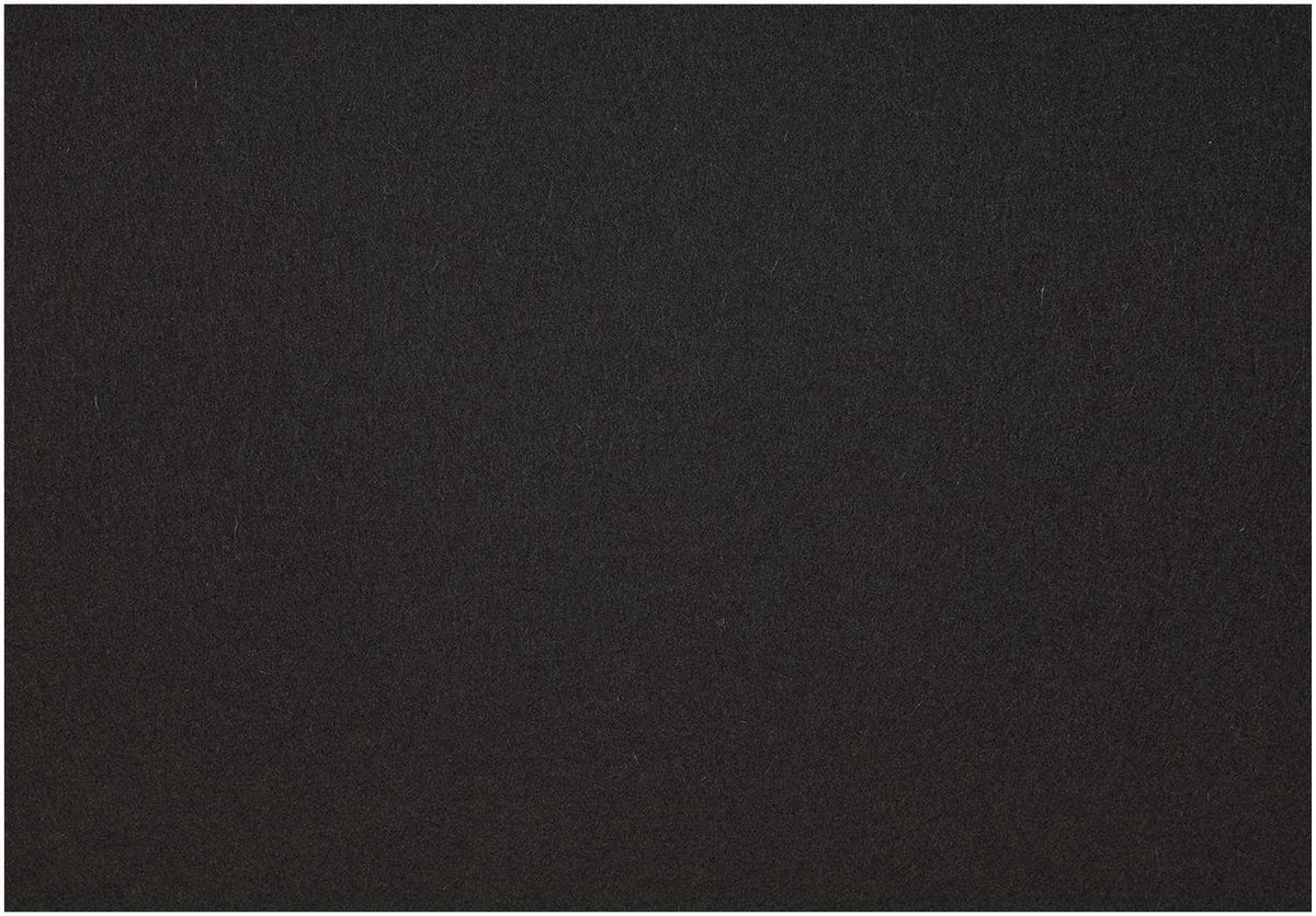 Fortessa Placemats WOLLFILZ SCHWARZ Tischset - 33x45cm für Gastronomie