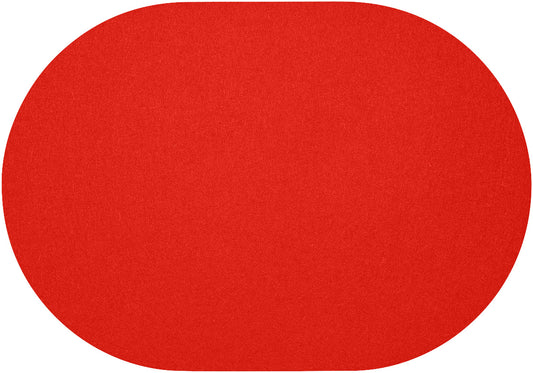 Fortessa WOLLFILZ FIRE Tischset Oval 34x42cm für Gastronomie