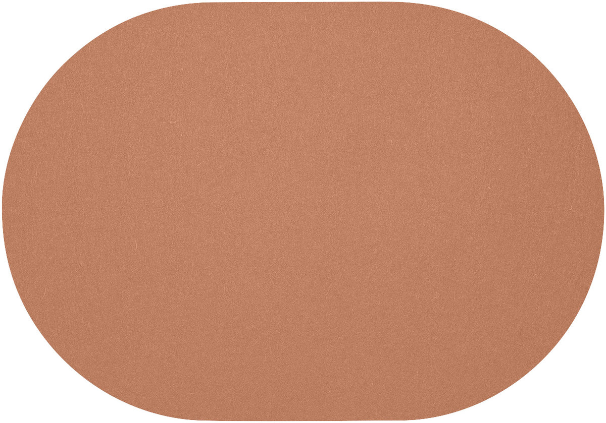 Fortessa WOLLFILZ TOFFEE Tischset Oval 34x42cm für Gastronomie und Gewerbe