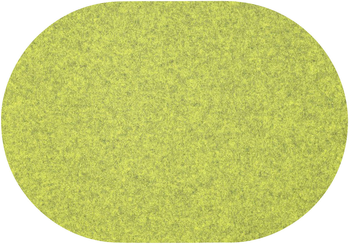 Fortessa WOLLFILZ MOOS Tischset Oval 34x42cm für Gastronomie