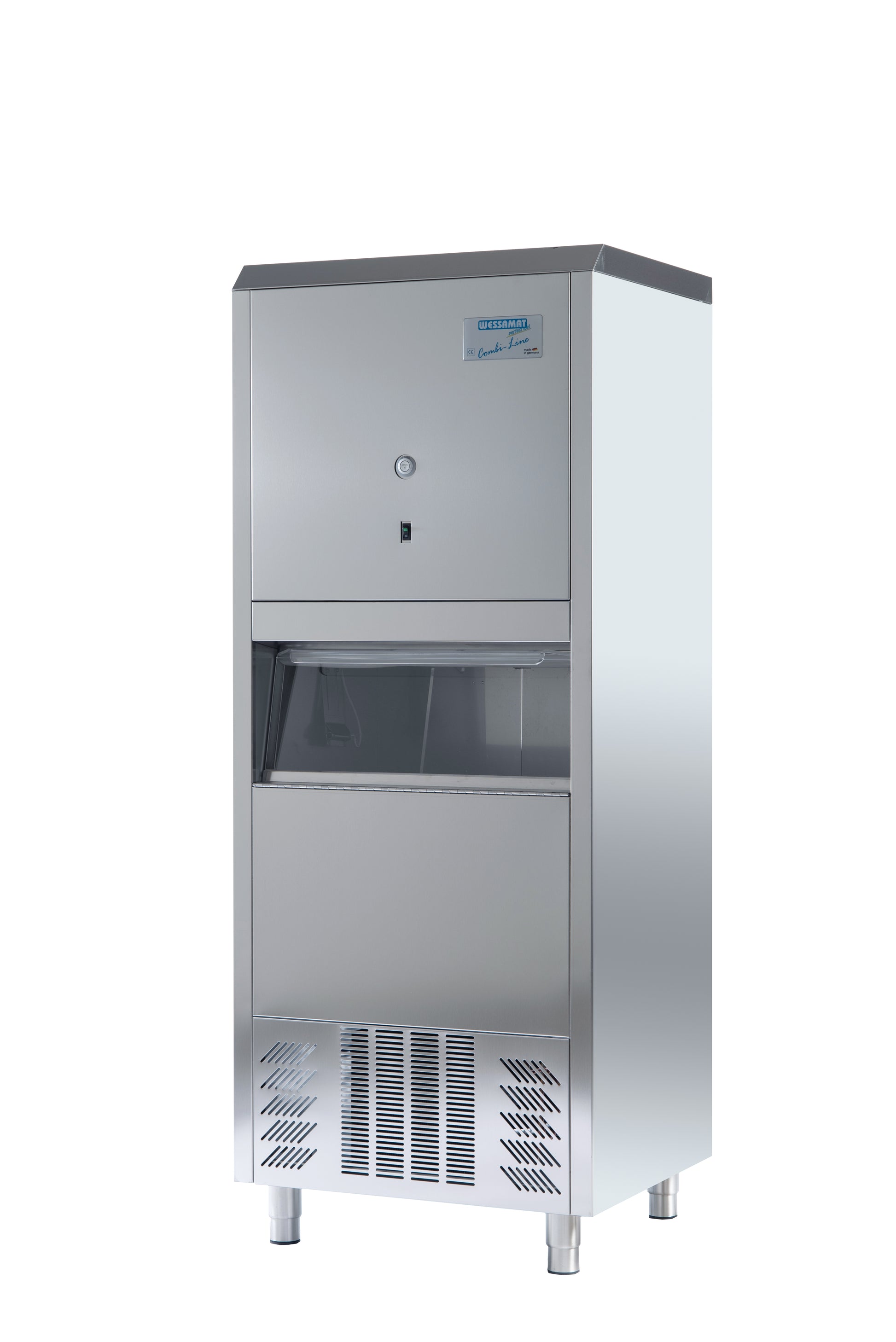 Wessamat Eisbereiter CombiLine W 80 ECL zur Herstellung von Eiswürfeln und Crushed-Ice