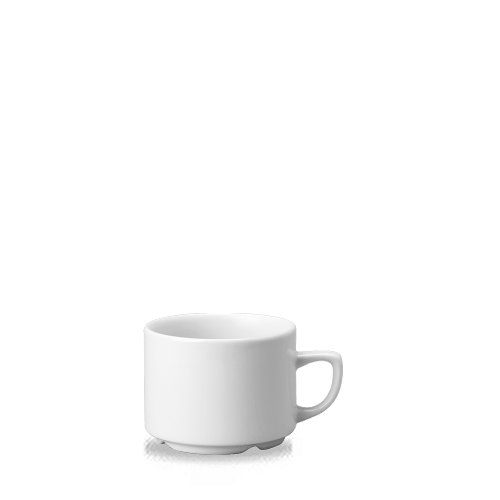 Churchill Super Vitrified White Maple Tasse für Kaffee und Tee im Gastronomieeinsatz