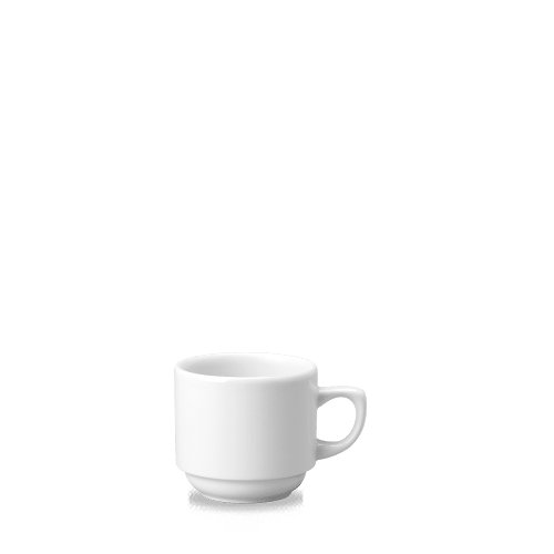Churchill Super Vitrified White Maple Tee/Kaffee Tasse für Gastronomie und gewerbliche Nutzung