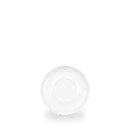 Churchill Super Vitrified White Compact Untertasse für Getränke im Gastronomie-Einsatz