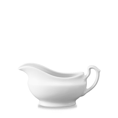 Churchill Super Vitrified White Sauciere 36,2cl für Saucen und Dips