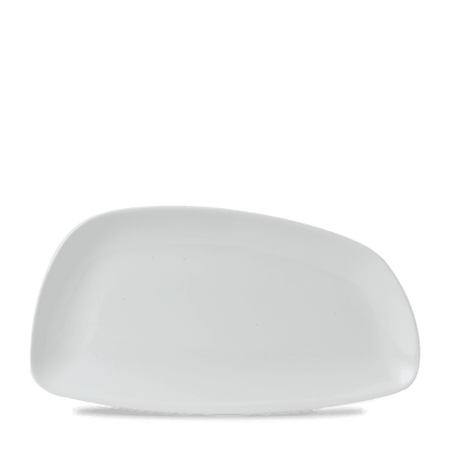 Churchill Chefs Geo Platte White 35 x 18.5cm für professionelle Speisenpräsentation