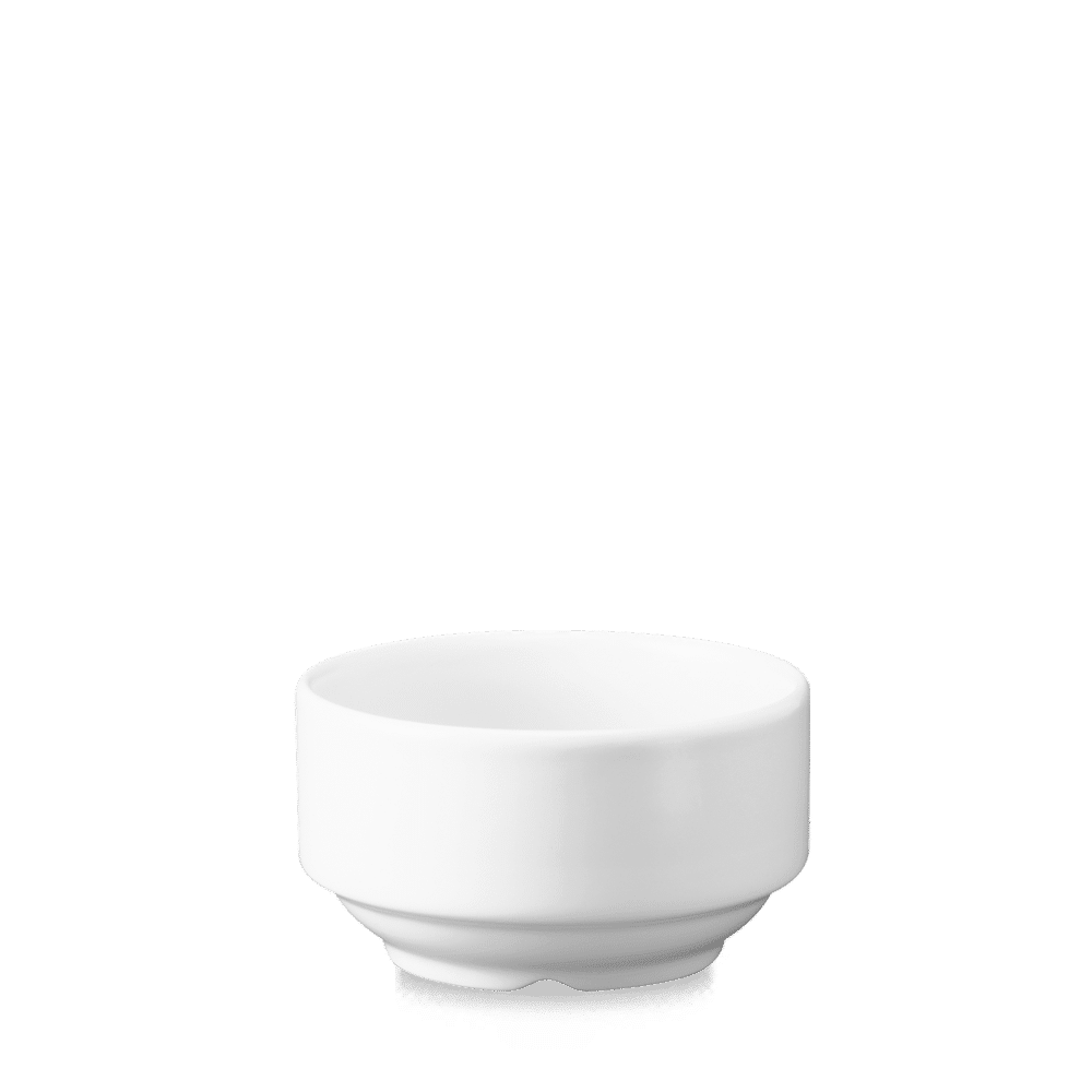 Churchill Super Vitrified White Suppentasse ohne Henkel 11,5cm für Suppen