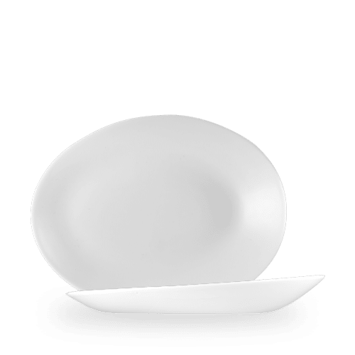 Churchill Super Vitrified Orb Platte Oval 29.3x22.9cm für die Gastronomie