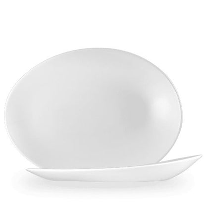 Churchill Super Vitrified Orb Platte Oval 35 x 26.7cm für Gastronomie und Catering