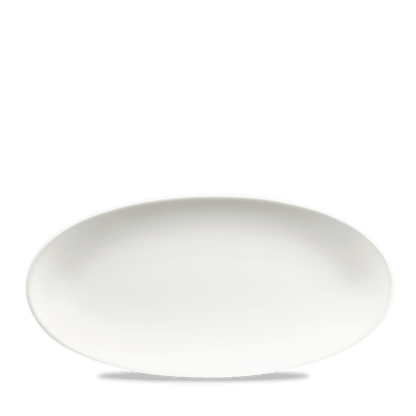 Churchill Super Vitrified Oval Chefs Platte für professionelle Speisenpräsentationen