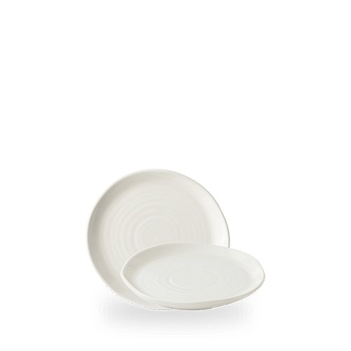 Churchill Super Vitrified White Teller mit Füßen für die Gastronomie