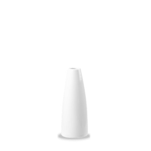 Churchill Super Vitrified White Profile Vase 12,7cm für Gastronomie