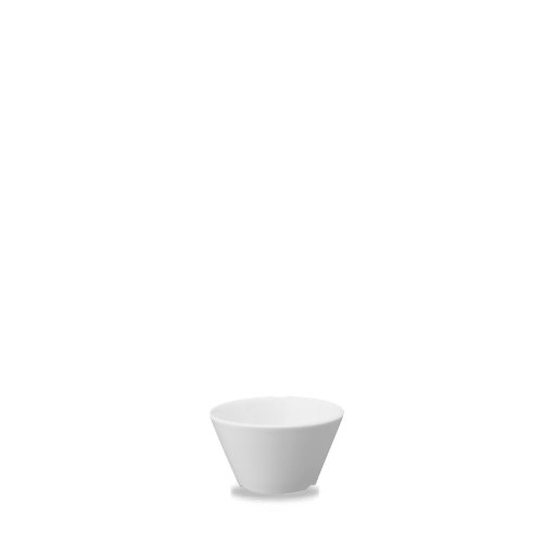 Churchill Super Vitrified White Dip Schale 9cl für Dips und Saucen im Gastronomie-Einsatz
