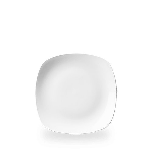 Churchill Super Vitrified White Teller quadratisch 21cm für die Gastronomie