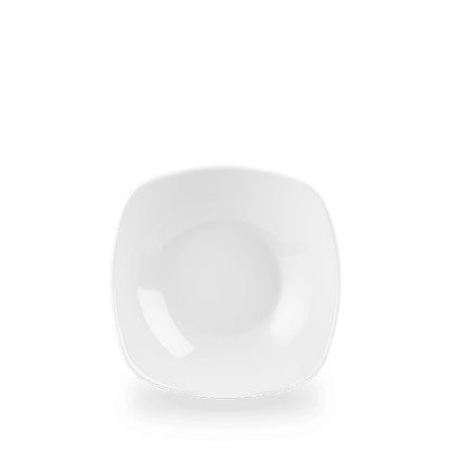 Churchill Super Vitrified White Teller Tief Quadratisch 20,7cm für Gastronomie