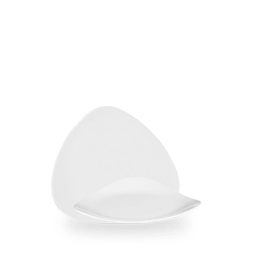 Churchill Super Vitrified White Lotus Teller Dreieckig 19,20cm für die Gastronomie