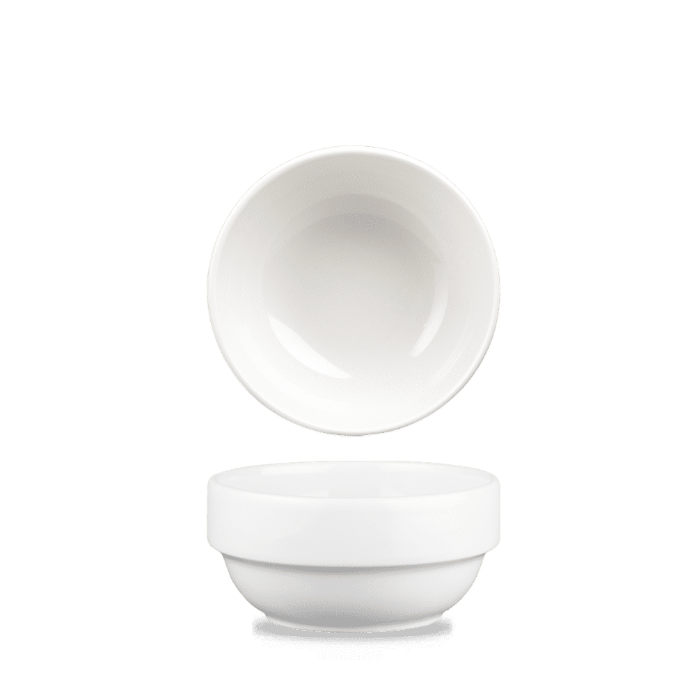 Churchill Super Vitrified White Profile Schale, 36cl, für Gastronomie, spülmaschinengeeignet
