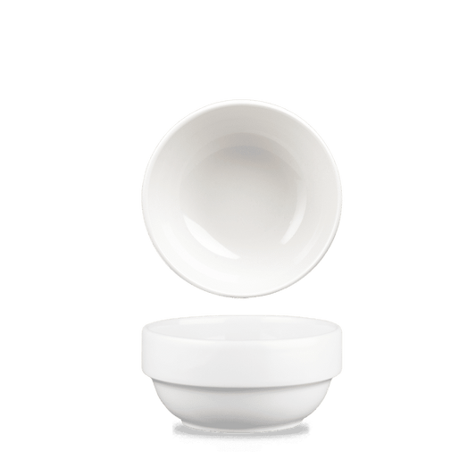 Churchill Super Vitrified White Profile Schale, 36cl, für Gastronomie, spülmaschinengeeignet