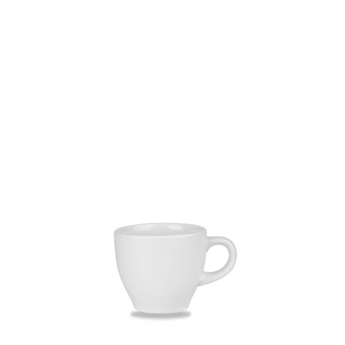 Churchill Super Vitrified White Profile Espresso Tasse 10cl für Gastronomie