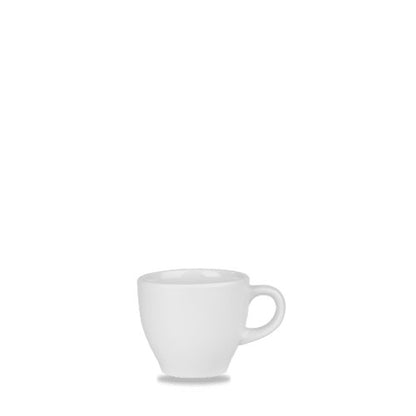 Churchill Super Vitrified White Profile Espresso Tasse 10cl für Gastronomie