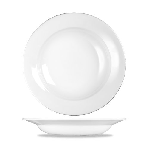 Churchill Super Vitrified White Profile Teller Tief 24,8cm für Gastronomie