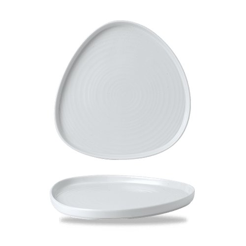 Churchill Super Vitrified dreieckiger Teller für Gastronomie