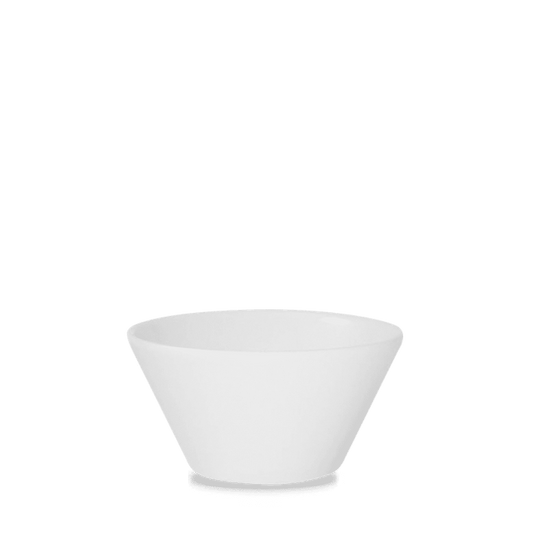 Churchill Super Vitrified Schale White 12,1cm für die Präsentation von Beilagen in Gastronomiebetrieben.