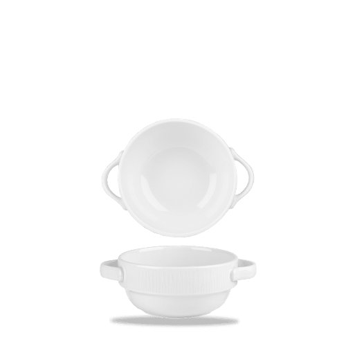 Churchill Super Vitrified Bamboo Suppentasse für Suppen im Gastronomiebereich