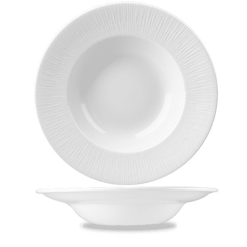 Churchill Super Vitrified Bamboo Teller Tief 27,9cm für Gastronomie und gewerbliche Nutzung