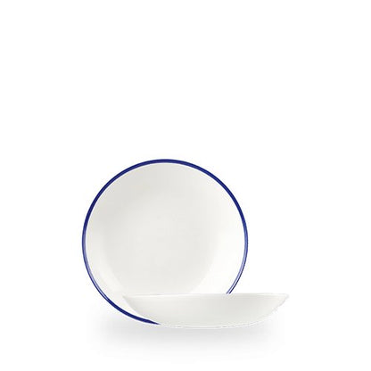 Churchill Super Vitrified Retro Blue Schale, tief, 18,42cm, für Gastronomie
