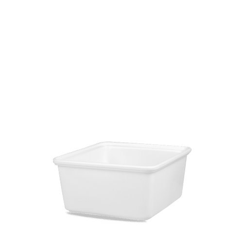 Churchill Super Vitrified Porzellanbehälter rechteckig, ideal für Gastronomie, 1,6 Liter